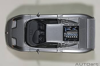 70979 オートアート 1/18 ブガッティ EB110 GT （シルバー） Amazon.com: Bugatti EB110 SS Super Sport Grigio Metalizzatto